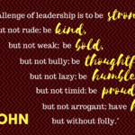 Challenge of Leadership