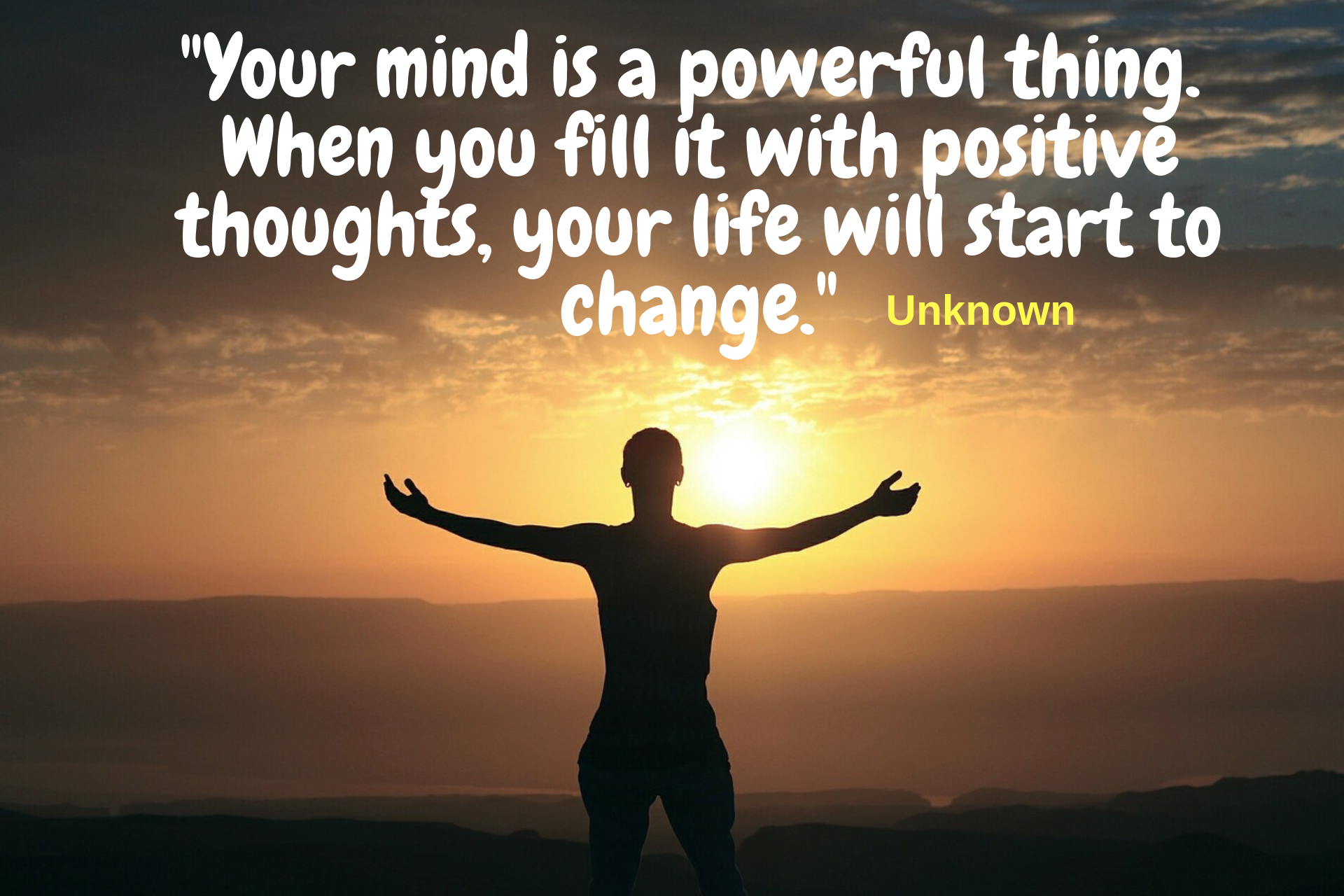 What Is A Positive Thought For The Day